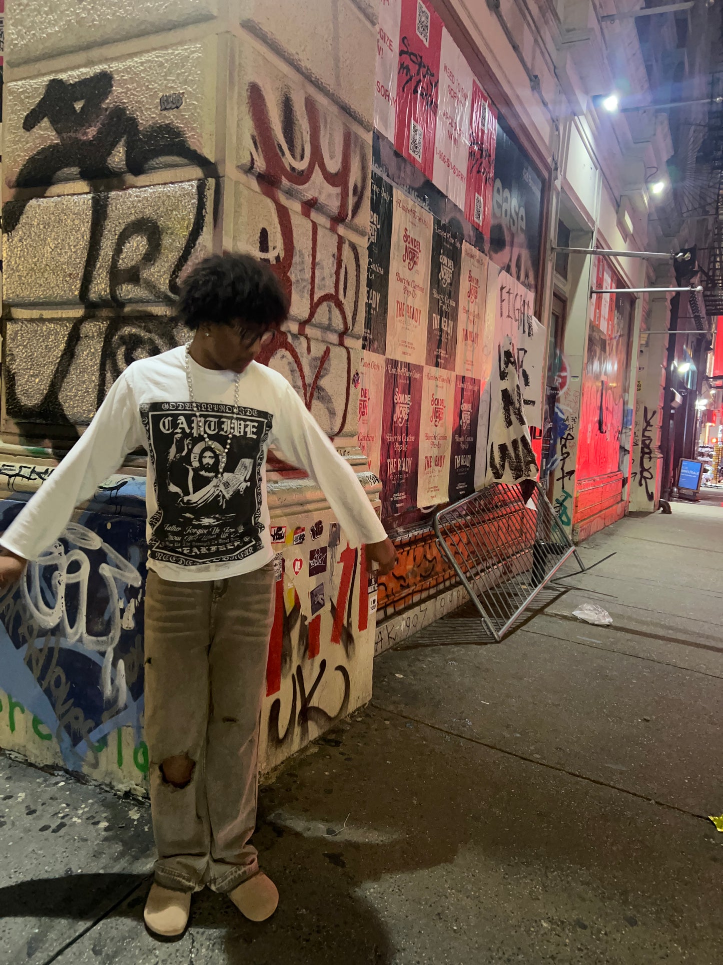“$aint Of $truggle" Longsleeve